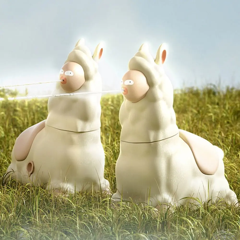 

Water Park Toys Creative Alpaca Water Spray Toys Handheld Easy To Fill Animal Water Toy Funny Cute Kids Bath Toys Summer