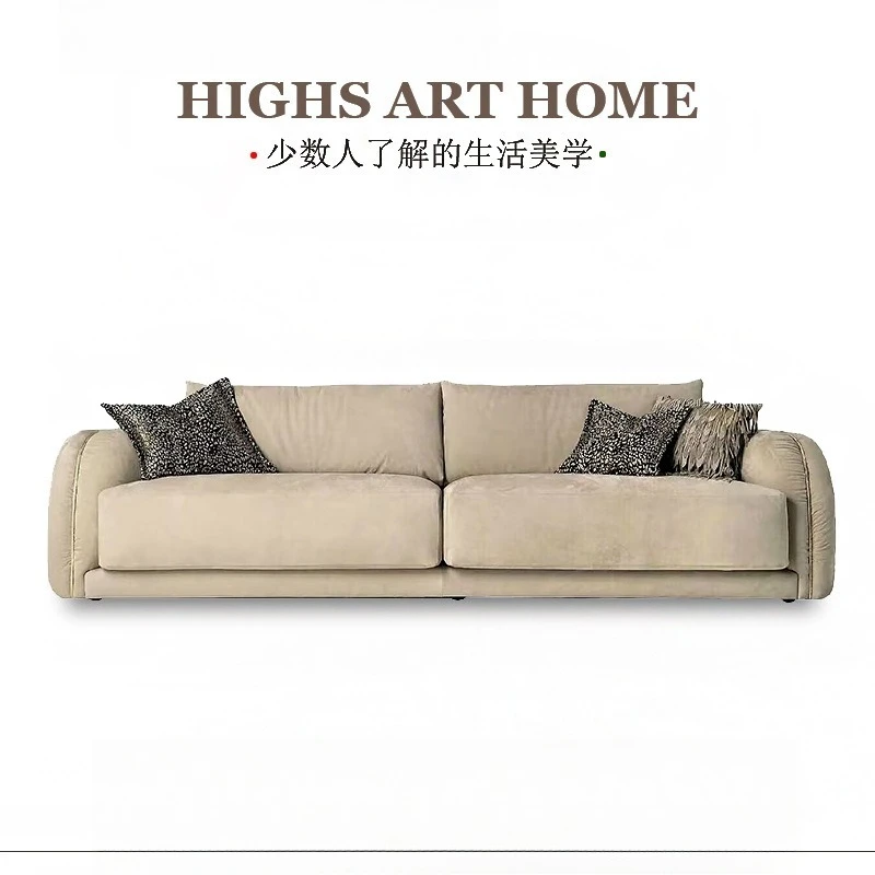 Villa mansión salón sofá doble