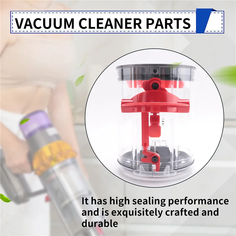 صندوق غبار M04K لعلبة المكنسة الكهربائية النحيفة دايسون V12، ملحقات مجمع الغبار جهاز آلي لتنظيف الأتربة دلو الغبار