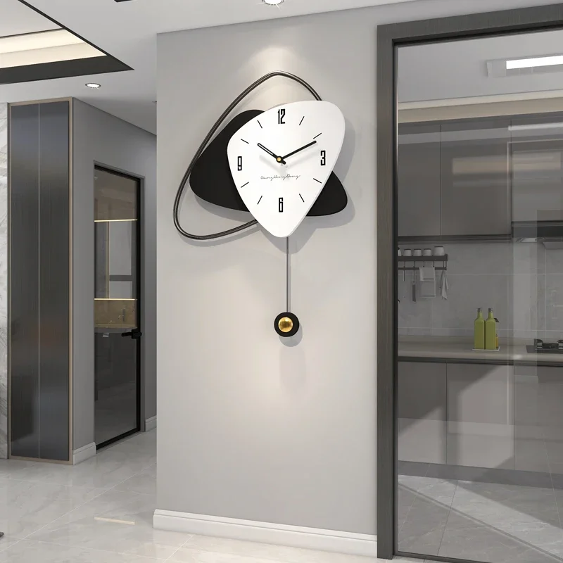 

Минималистичные скандинавские настенные часы, классический современный дизайн ксеноморфа, бесшумные настенные часы, эстетические креативные Reloj De Pared, домашний декор
