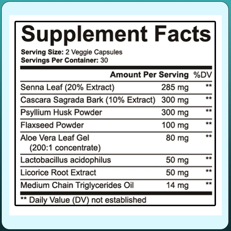 Gut and Colon Support 15-day Cleanse and Detox To Reduce Abdominal Pain, Bloating, Constipation and Aid Gut Health
