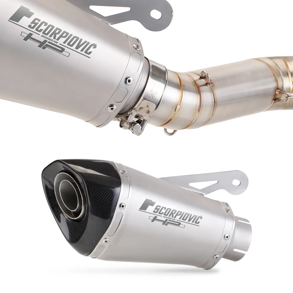 

Motorcycle modified exhaust pipe stainless steel connecting pipe S1000RR middle section 2010-2014 S1000R 2010-2016