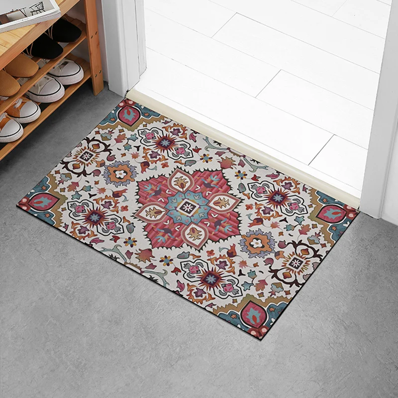 Living Room Carpet Lightweight Deluxe Retro Floor Mat Floor Mat Entrance Mat Entrance Carpet