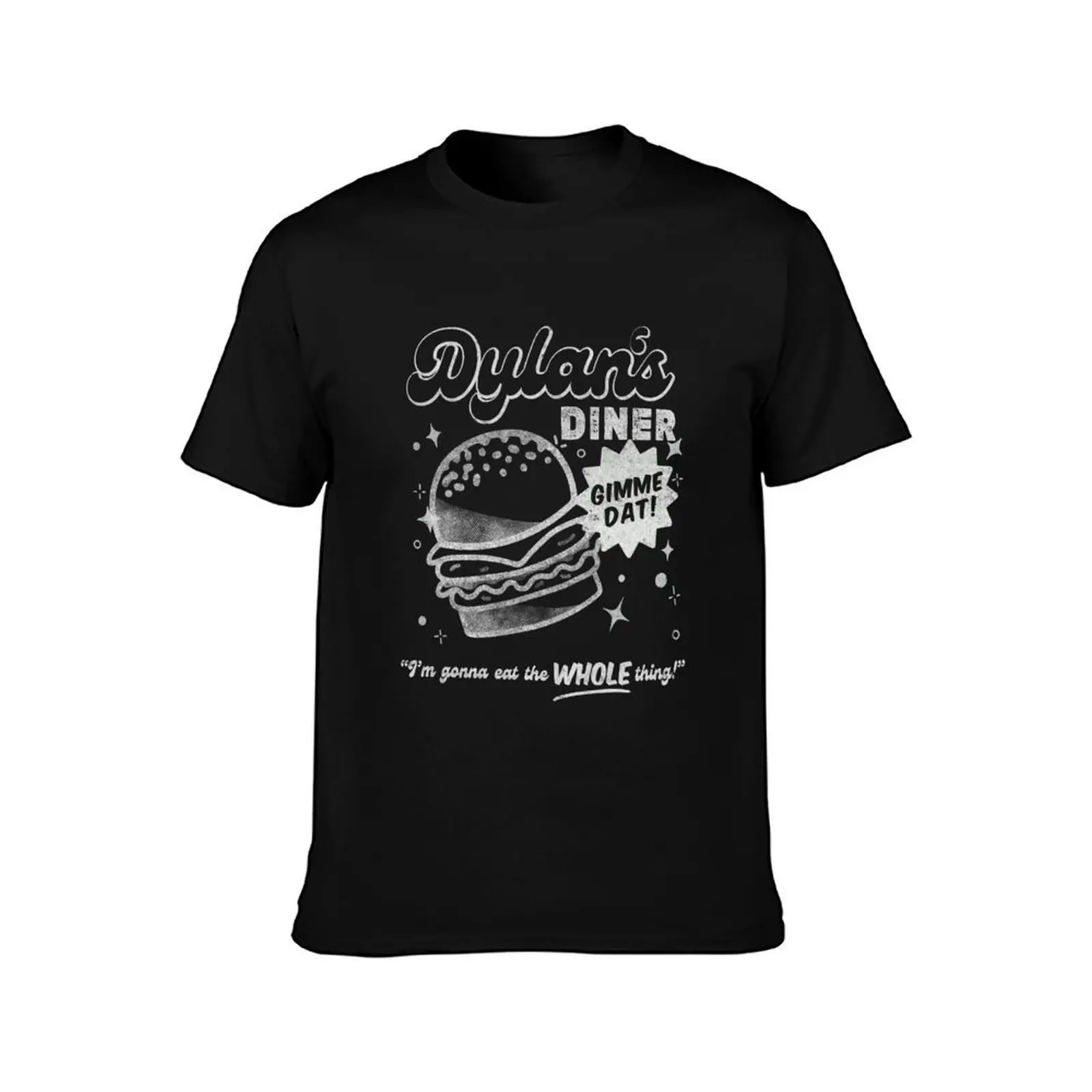 Dylan's Diner T-Shirt shirts graphic tees quick drying vintage graphic tee men tshirt