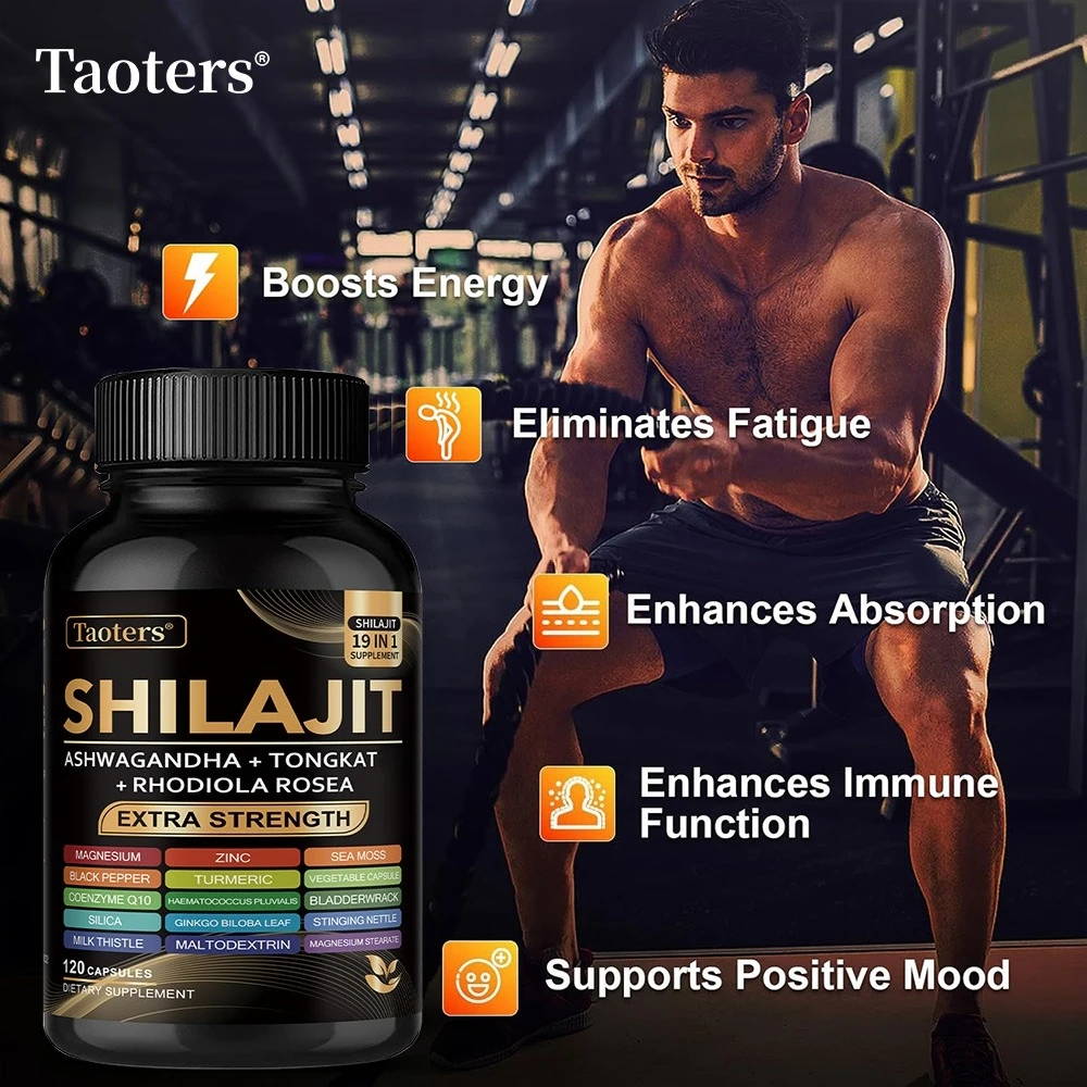 Shilajit Supplement with Sea M - огляд і ціна Pre Workout Supplement