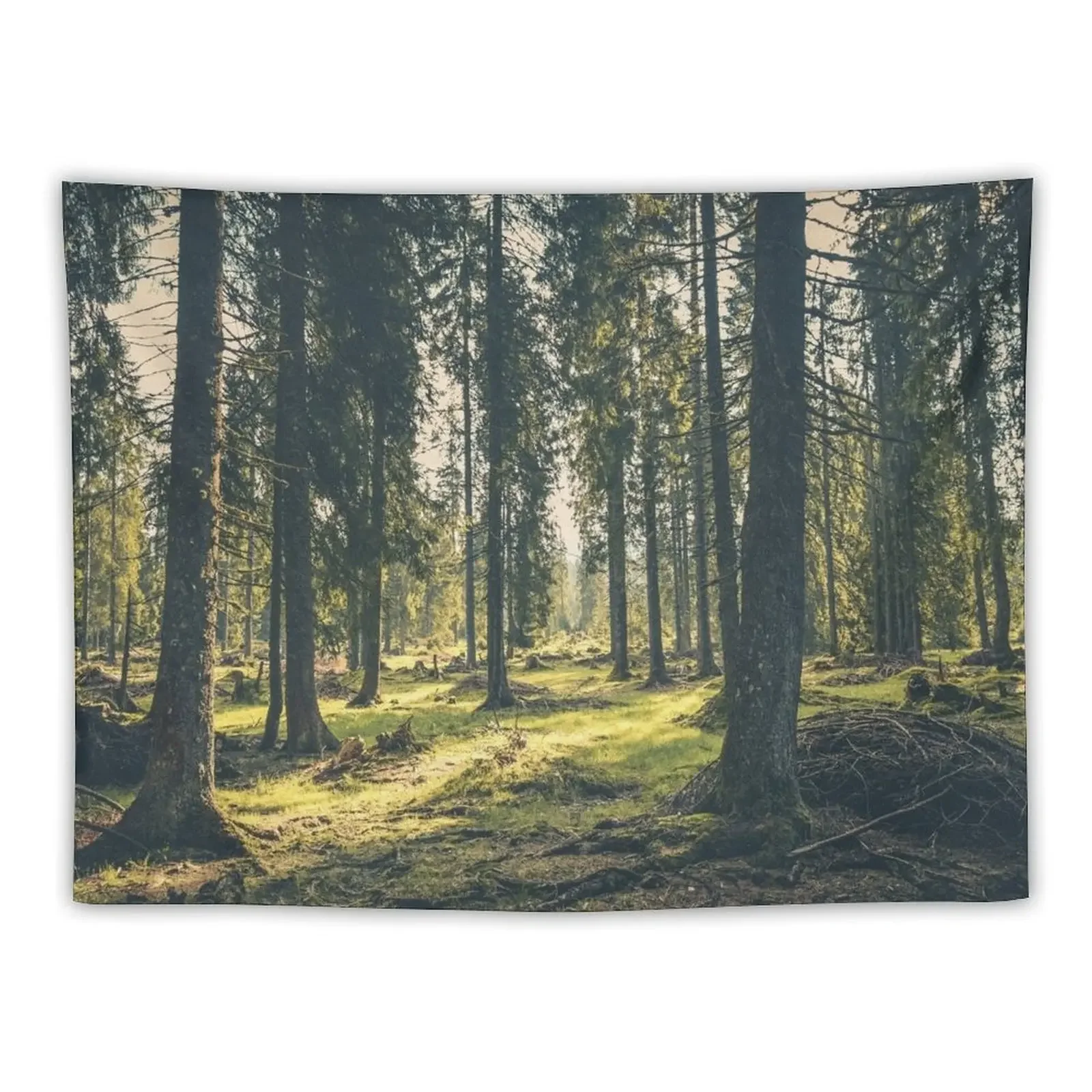 

Into the Forest Tapestry Wallpaper Bedroom Room Decor For Girls Decorative Wall Mural Tapestry