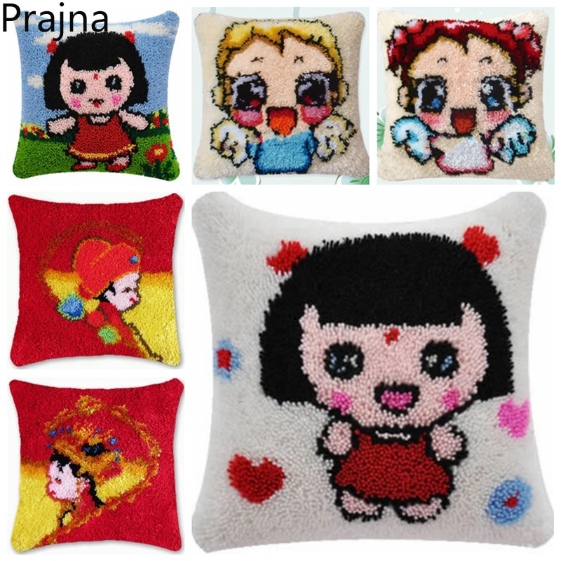 

Коврики, подушка для вышивки крестиком, набор крючков с защелкой, милый детский коврик для вышивки, подушка для рукоделия, Foamiran Crafts