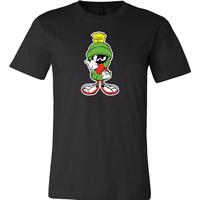 Marvin The Martian Middle Finger Distressed Logo Shirt 6 Sizes S 5Xl Fast Ship