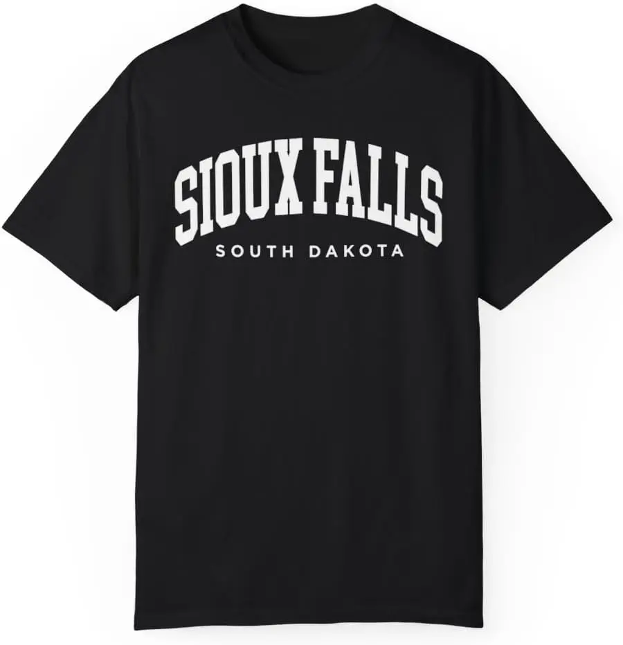 Sioux Falls South Dakota Adult Unisex Comfort Colors Short Sleeve T-Shirt