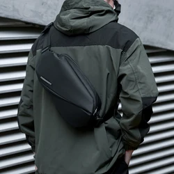 Bolso cruzado impermeable para hombre, bolsa antirrobo con cremallera, multifunción, para iPad de 7,9 pulgadas, para exteriores, a la moda, 2024