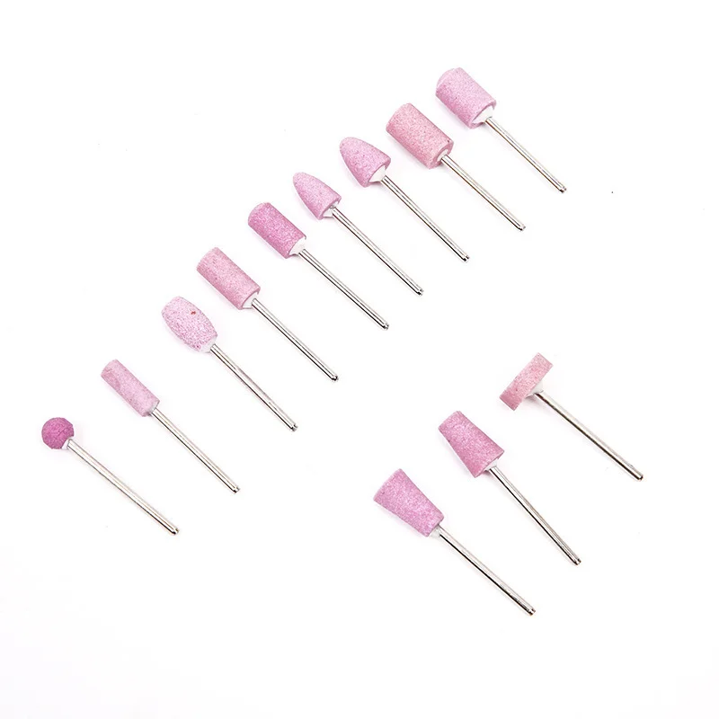 مسمار الفن ثلاثية الأبعاد اللوحة السيراميك مسمار مثقاب طحن القاطع ل مانيكير حجر الماس الصوف ملفات الأظافر المخازن المؤقتة مسمار الفن أداة