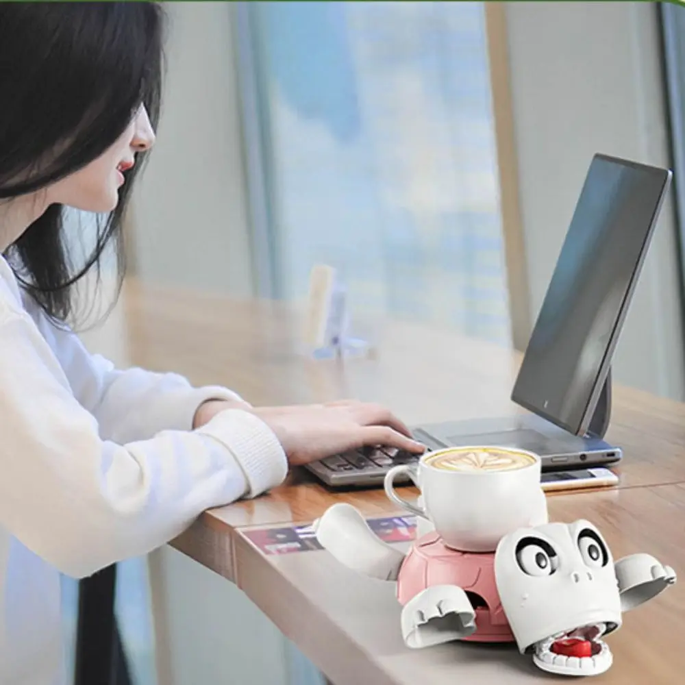 

DIY Assembly Panicked Turtle Coaster ABS Press Turtle Cup Pad Quirky Toys Frightened Turtle Anti-scald DIY Turtle Base Cup Mat