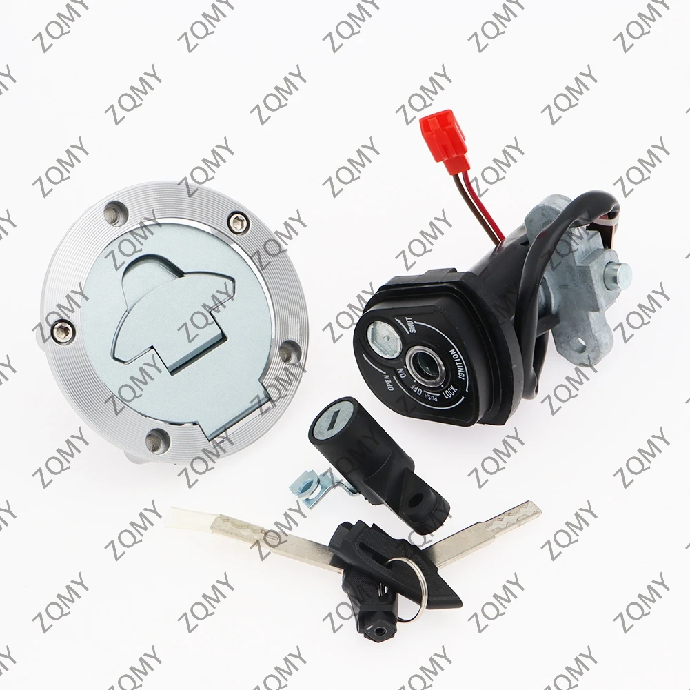 1set For Yamaha R15 MT15 2015 2016 Motorcycle Ignition Key Switch Seat Lock Fuel Tank Gas Cap Cover Set Kits 12V