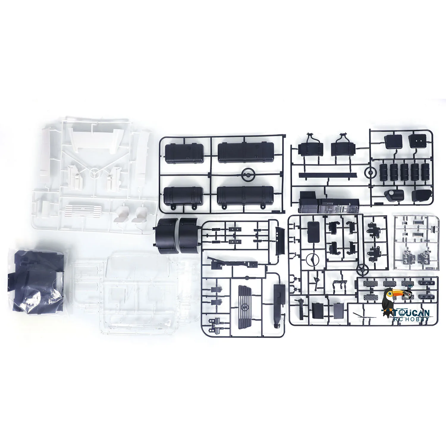 6*4 RCメタル油圧式1/14スキップローダートラックVL18U F2000スイングアーム搭載車モデル未組み立て未塗装玩具キットTH22707