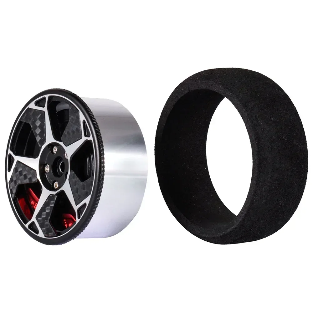 

DUMBORC RC Metal Handwheel Transmitter Direction Steering Wheel with Brake Foam Sponge Cover for RadioLink Flysky Upgrade Parts