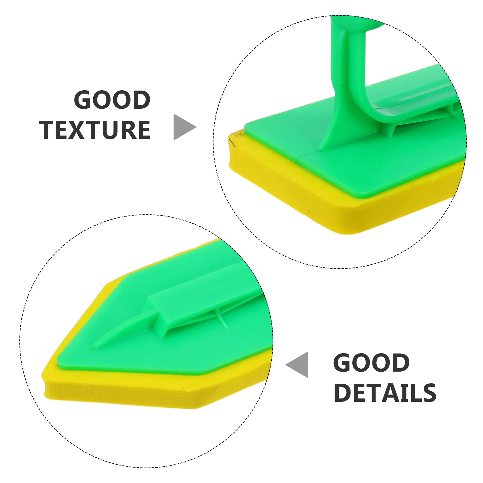 Tile Grout Float Eva Sponge 9.04x3.14x2.55in Floor Grouting Tool Ergonomic Handle Gap Filling Cleaning Tiles Tiles Grout Filler