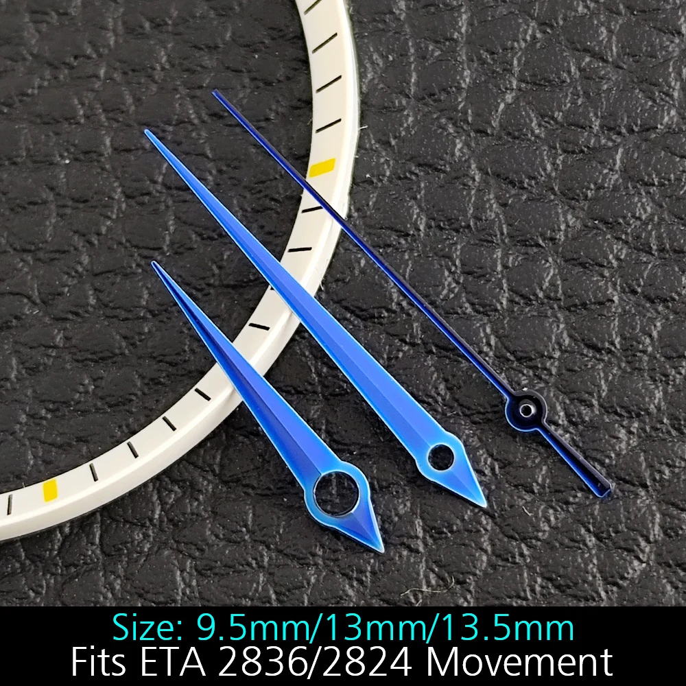 Hochwertige Zeiger der ETA-Serie, grün, superleuchtend, passend für ETA 2824, 2892, 2836, 2834, Uhrwerk, Zubehör, Uhren für Herren – Detail 4