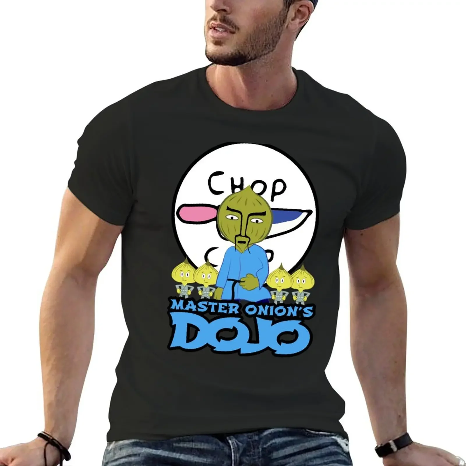 

Chop Chop Master Onion's Dojo T-Shirt cheap stuff cute clothes cotton graphic tees men clothing