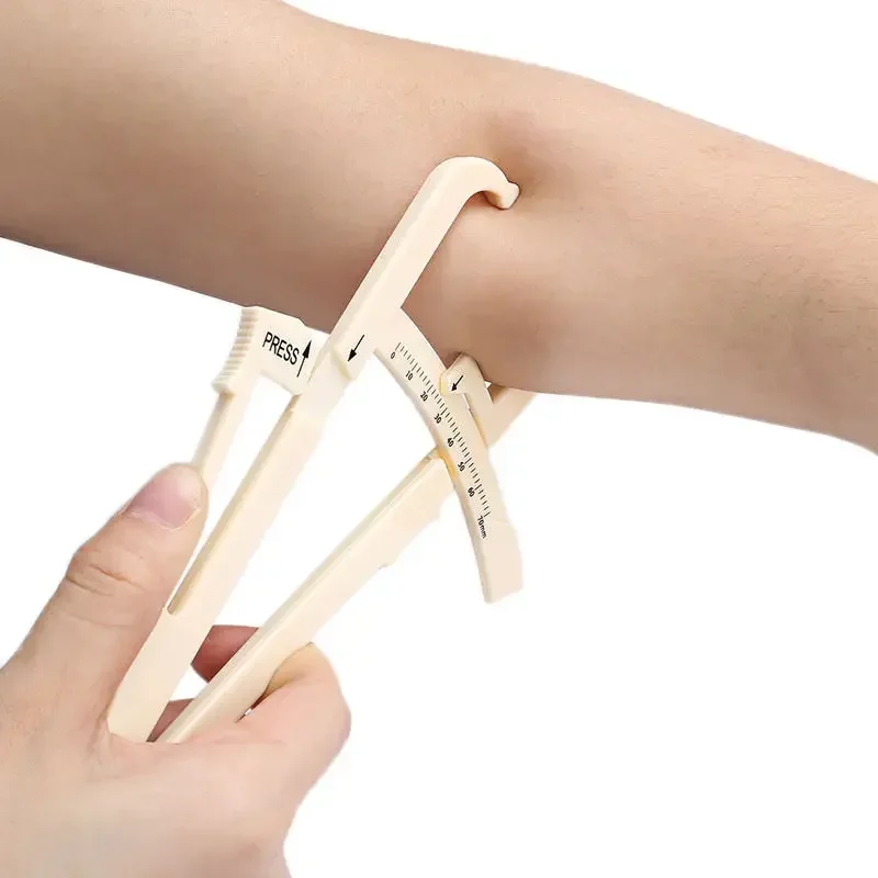 Лот, 10 шт., удобный штангенциркуль для жира в организме, тестер-анализатор, диаграммы измерений, фитнес, сохраняющее здоровье, тонкая красота, аксессуары для тела