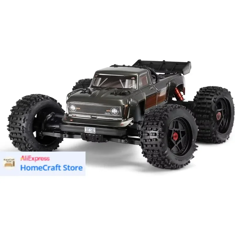 

Заводская цена на радиоуправляемый грузовик Outcast 4X4 4S BLX 1/10TH 4WD Stunt Truck RTR (аккумулятор и зарядное устройство в комплект не входят), цвет Gunmetal
