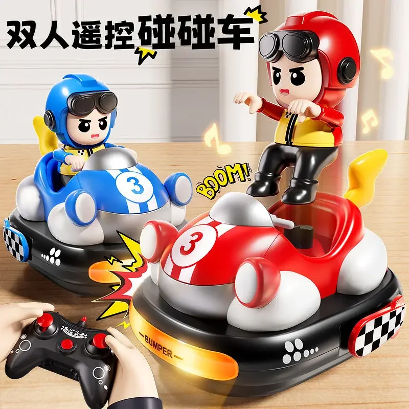 คริสต์มาสของขวัญรีโมทคอนโทรลไฟฟ้ารถของเล่นสําหรับชาย Off-Road Duet Racing Drifting การแข่งขันเด็กกิจกรรมพ่อแม่และลูก