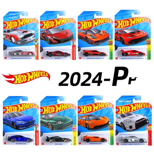 Mattel 핫 휠 2024 자동차 문화 FPY86 E 케이스/믹스 7 자동차 모델 컬렉션 다이캐스트 1:64 금속 장난감 