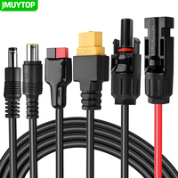 JMUYTOP 1.8M/70IN/5.9FT Solar Panel Cable with Anderson DC 5521 7909 xt60 Connectors For Jakery/EF ECOFLOW/Renogy power station