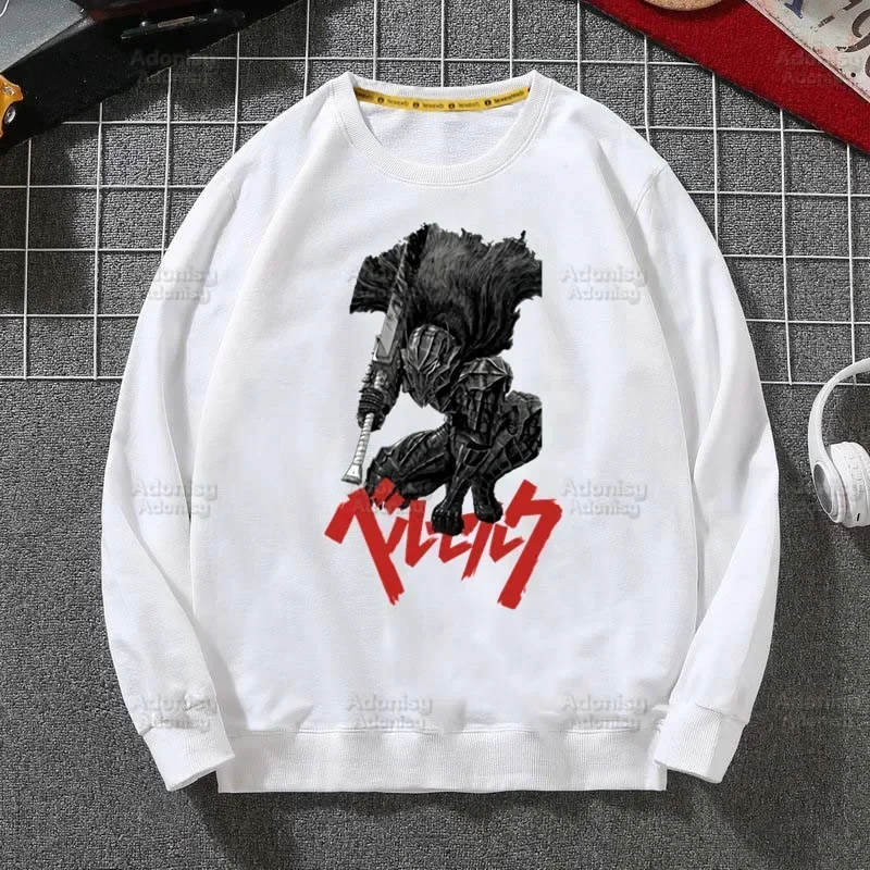 Berserk Guts Men Hip Hop Sweatshirt Hoodie Swordsman Gatsu Sacrifice Zodd Streetwear Pullover Hoodie Winter Autumn Hoodie