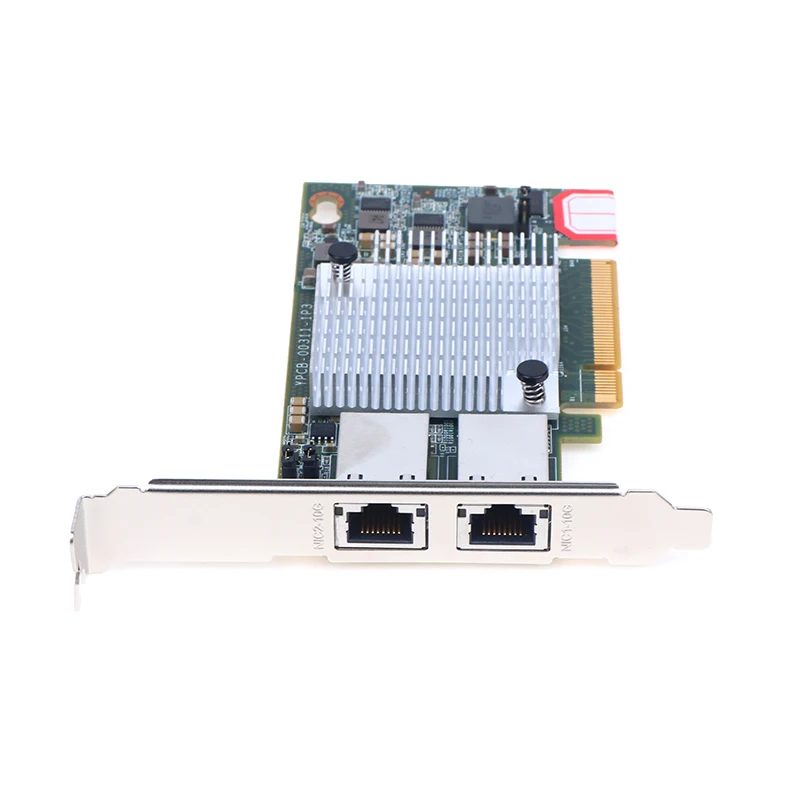 10G Double Port Server Ethernet Card X540-T2 PCIE-X8 Network Extend Adapter 2Port 10 Gigabit RJ45 Wire PC LAN Controller PCIEX16