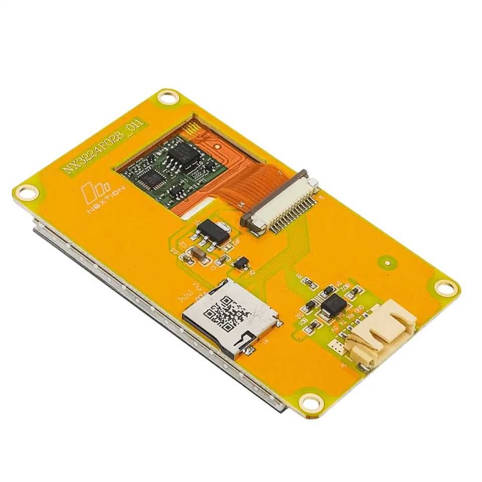 Imagem -04 - Nextion-discovery Series Hmi Resistive Touch Display Module Simulador Gratuito Suporte a Depuração Operador de Atribuição Nx3224f028 28