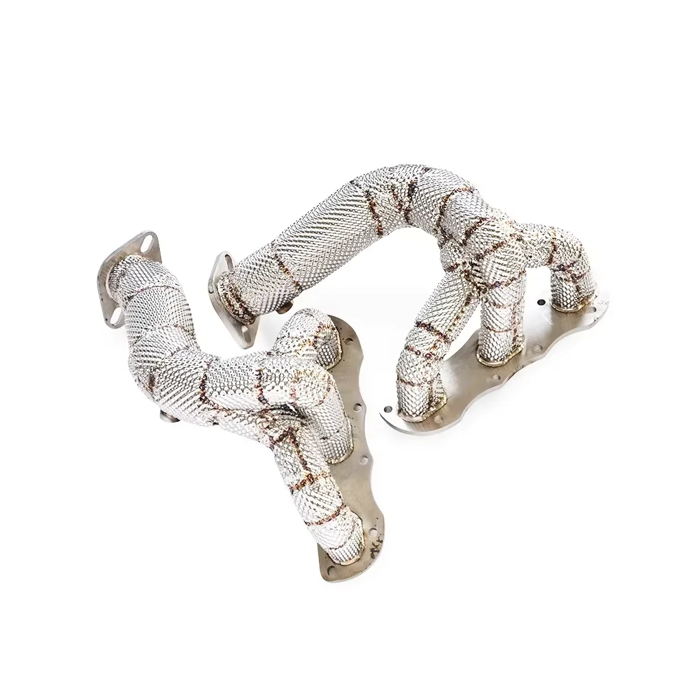304 Stainless Steel Performance Exhaust Header for  981 Cayman/Boxster 2.7/3.4 2012-2015 Perfect Fit Direct Supply