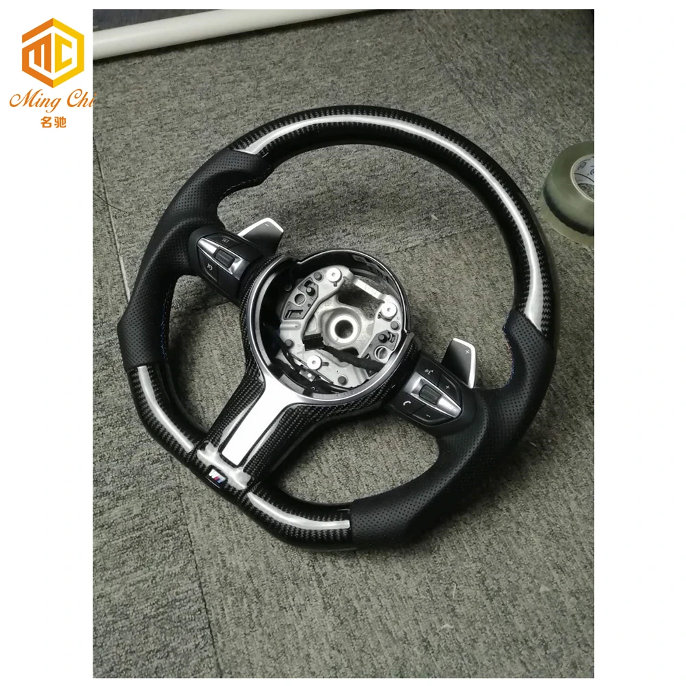 Carbon fiber steering wheel is suitable for BMW 123456 series F20 F22 F30 F32 F36 F10 F80 F82 F06 M2 M3M4 M5 M6 for all models.