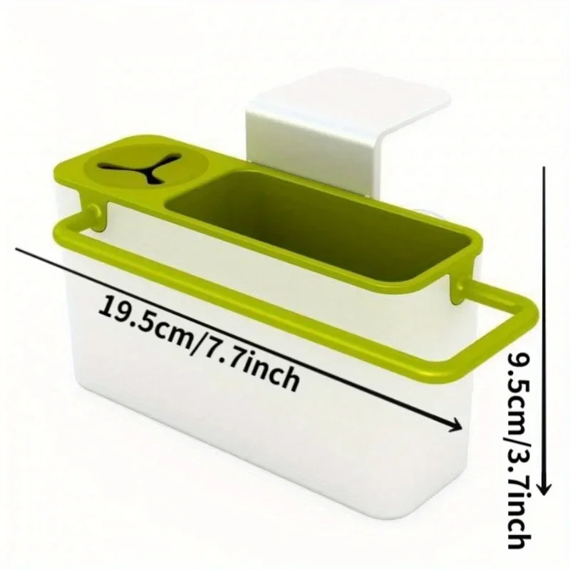 1PC Kitchen Organizer Sponge Kitchen Box Draining Rack Dish Self Sink Storage Stands Utensils Towel Rack