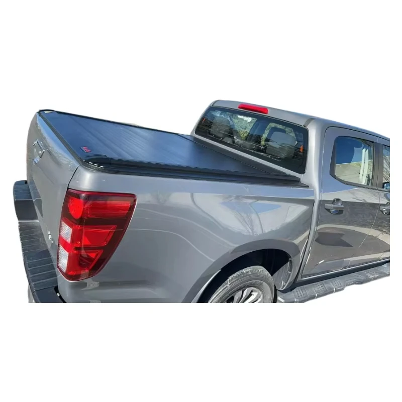 

Aluminum Alloy Electric Roller Shutter for Ranger Pickup Black Power Retractable Truck Lid Locking Waterproof