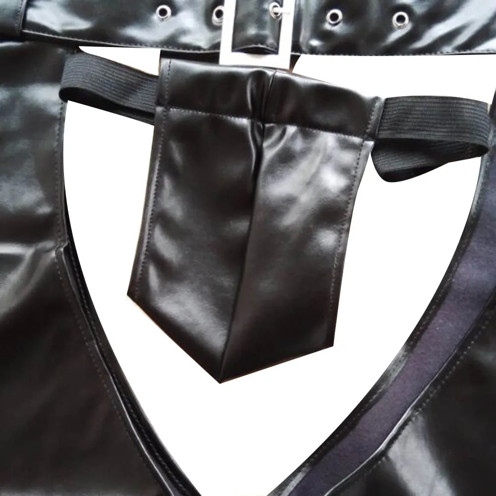 

Длинные брюки, мужские брюки, повседневные облегающие, однотонные, удобные леггинсы M-2XL, узкие, из искусственной кожи, высокое качество