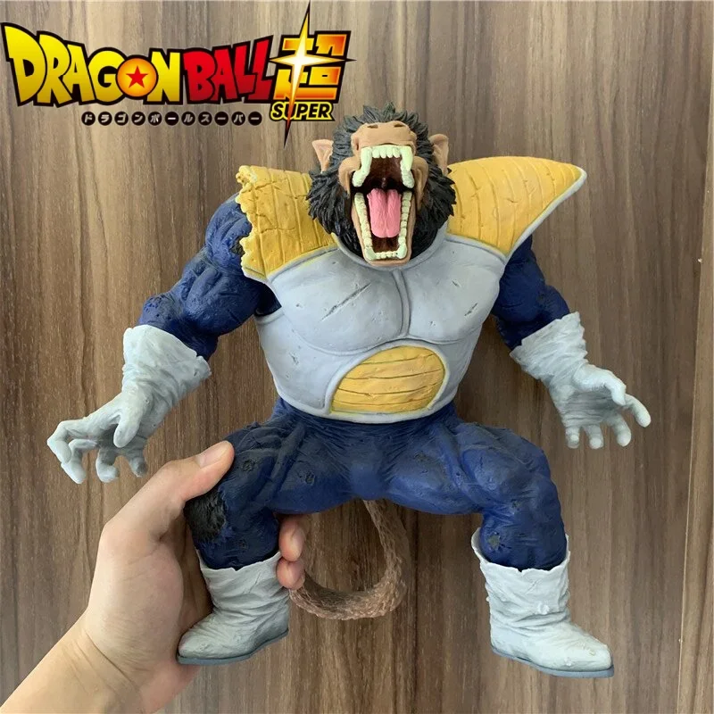 New Hot In Stock Vegeta Dragon Ball Great Ape Figure Toys Ozaru Vegeta Pvc 29cm Action Figures Collection Model Statue Xmas Gift