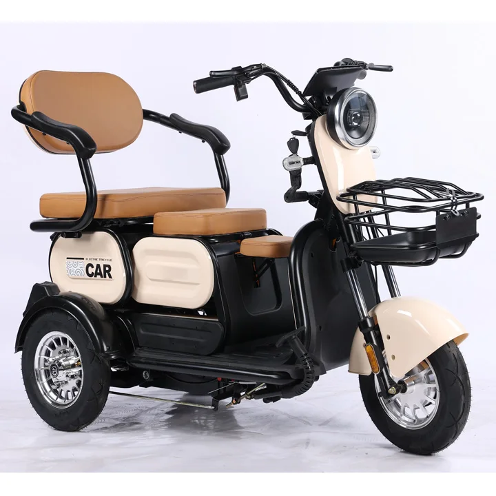 New Arrival 500W Electric Tricycle 3 Wheels 60V Long Range Tricycle Motorcycle Electric for Disabled