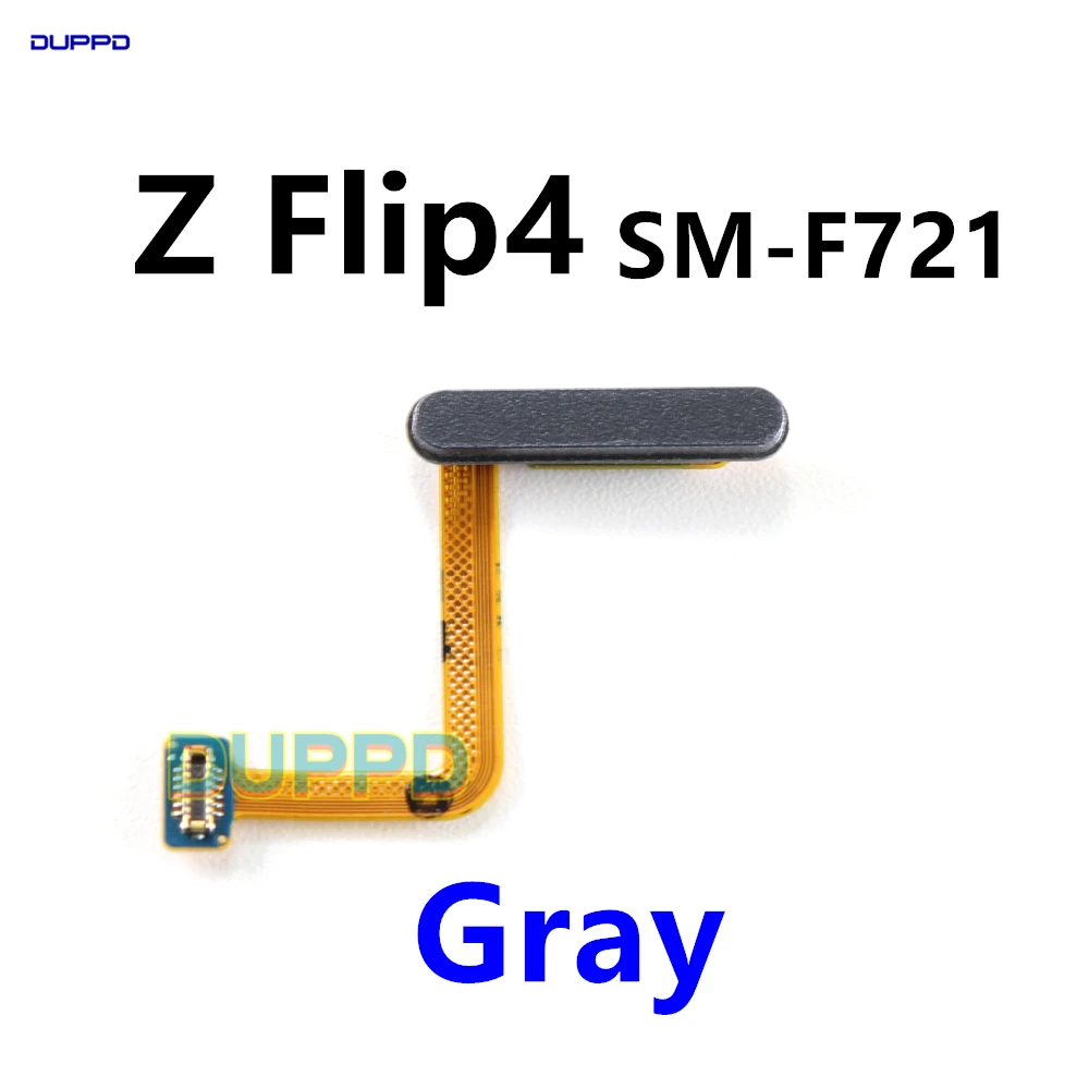 For Samsung Galaxy Z Flip4 SM-F721 F721B ZFlip 4 Power Button Fingerprint Sensor Flex Cable Replacement Repair Parts