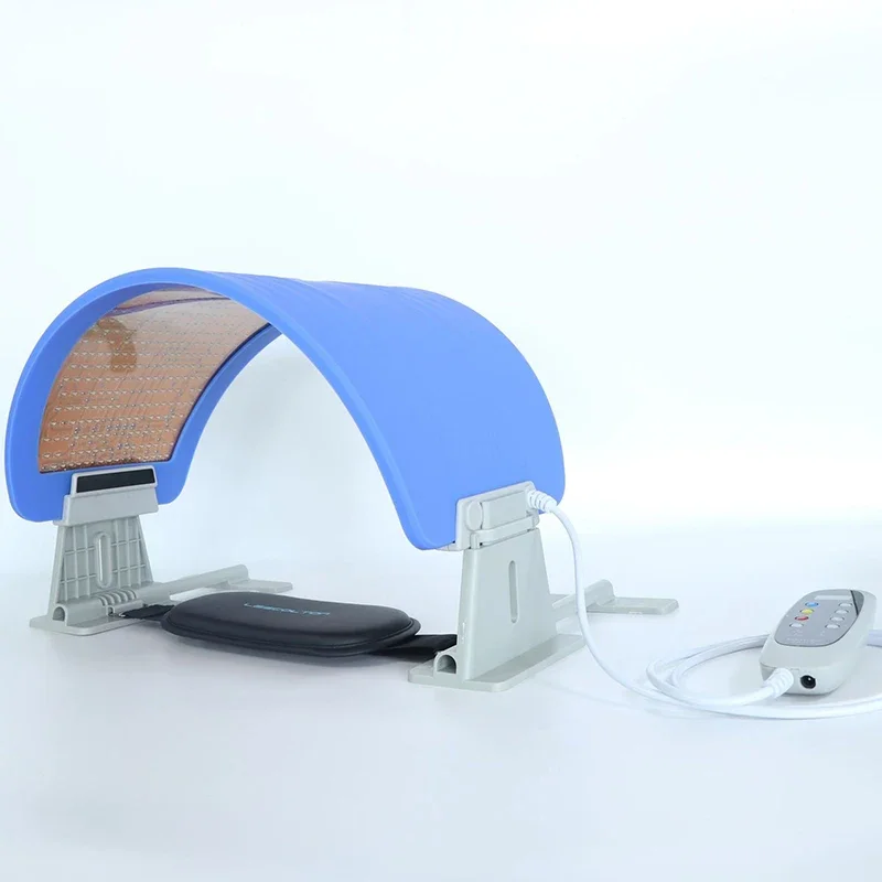 جهاز تجديد الجلد الفوتون LED LS-D801 جهاز تجميل منزلي EMS جهاز تجميل الفوتون ثلاثة ألوان جهاز العناية بالبشرة الخفيفة