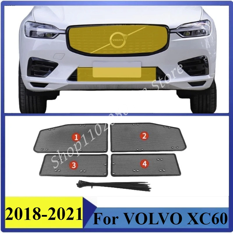 

Insect-proof Air Inlet Protect Cover Airin Insert Net Vent Racing Grill For VOLVO XC60 2018-2021 Filter