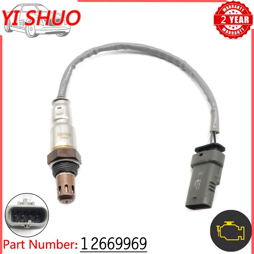 

Car 12669969 Downstream Rear Air Fuel Ratio Lambda O2 Oxygen Sensor for Chevrolet Volt Buick Lacrosse Regal Sportback 2017-2020