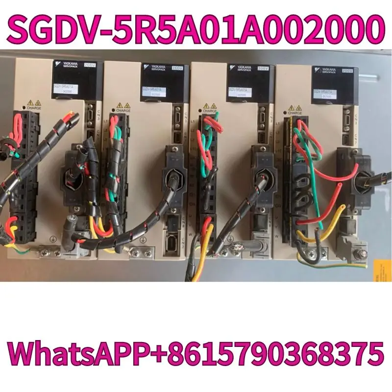 

Used SGDV-5R5A01A002000 750W servo driver