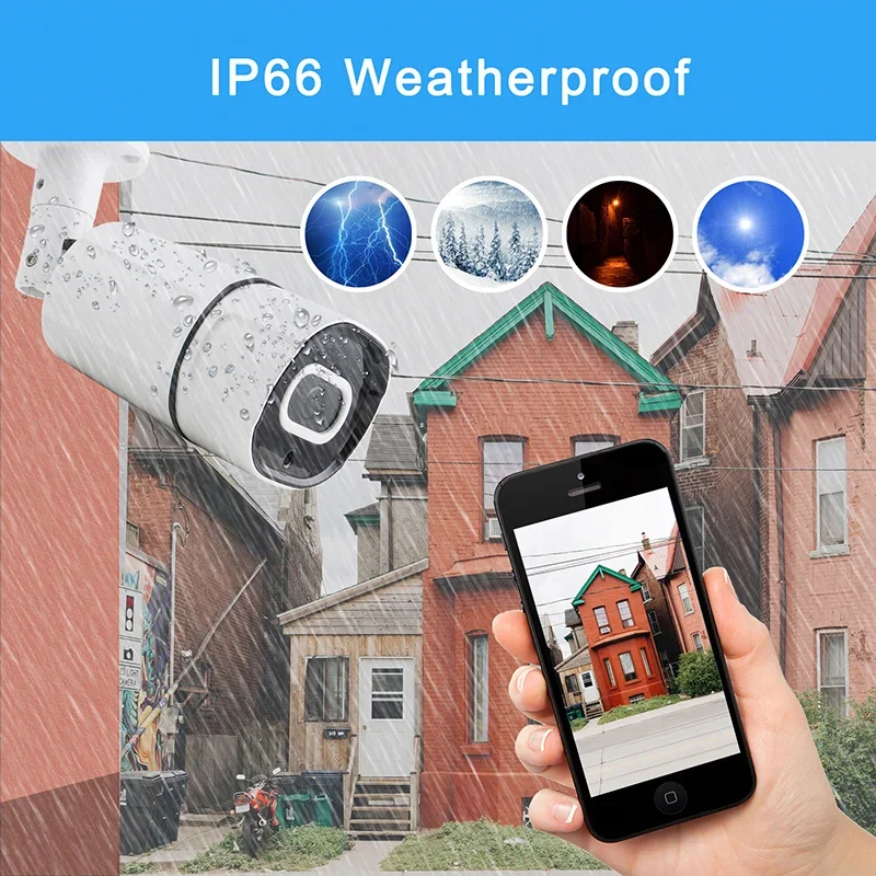 CCTV 보안 8채널 오디오 마이크 DVR 아날로그 카메라 세트 5.0MP AHD 키트 고품질 모션 감지 IR 모바일 PC 원격 제어 공장 가격