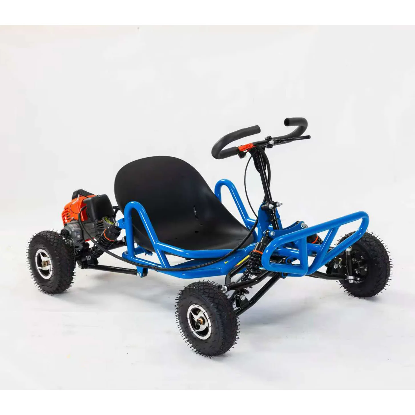 

YLC Professional Grade 82cc 110cc Electric Street Go-Kart Kit for Adults Including Chain Racer Parts & Accessories