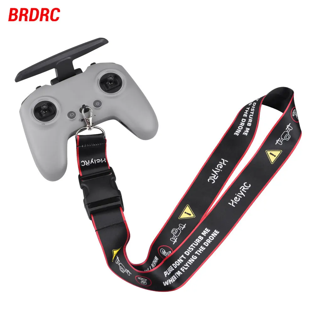 BRDRC Remote Controller Hook Holder Lanyard for DJI Avata/FPV Combo Phantom 3 4 Neck Strap Safety Strap Belt Sling Accessories