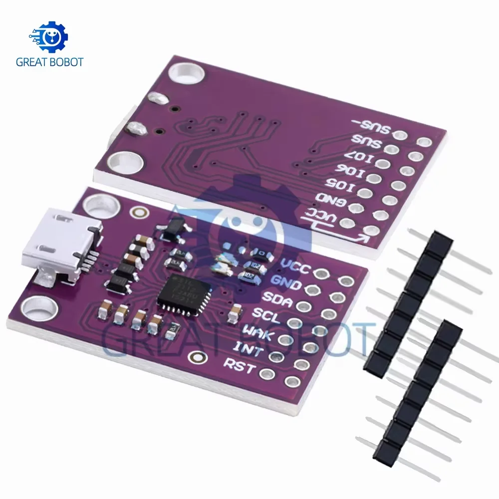 Picture 6: BS CP2112 Debug Board USB to SMBus I2C Communication Module 2.0MicroUSB 2112 Evaluation Kit for CCS811 Sensor Module for arduino
