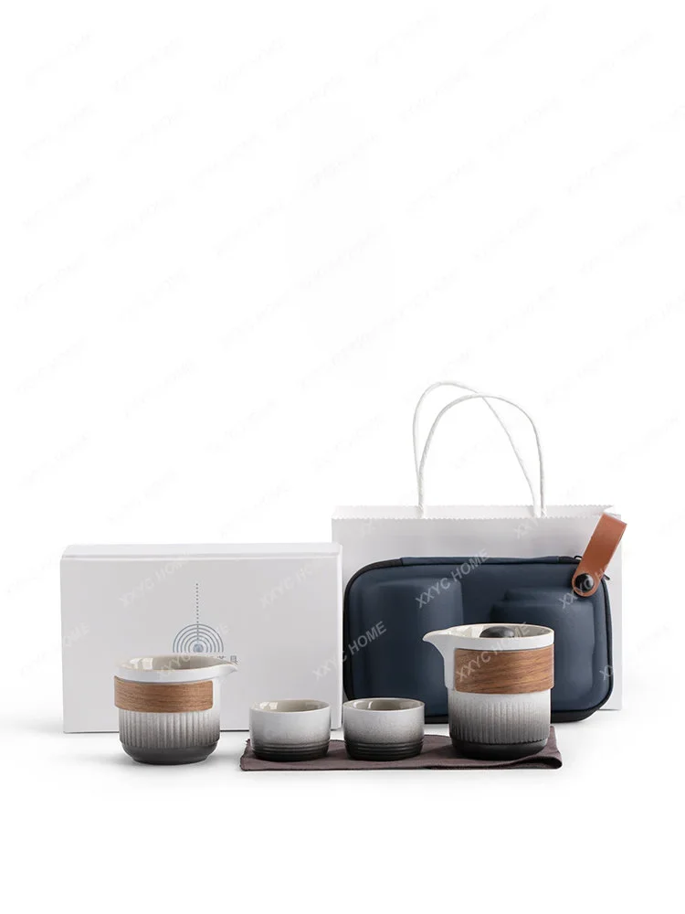 Travel Tea Set Portable Storage Bag Quick Cup Outdoor Tea Drying Equipment Outdoor Drinking Equipment