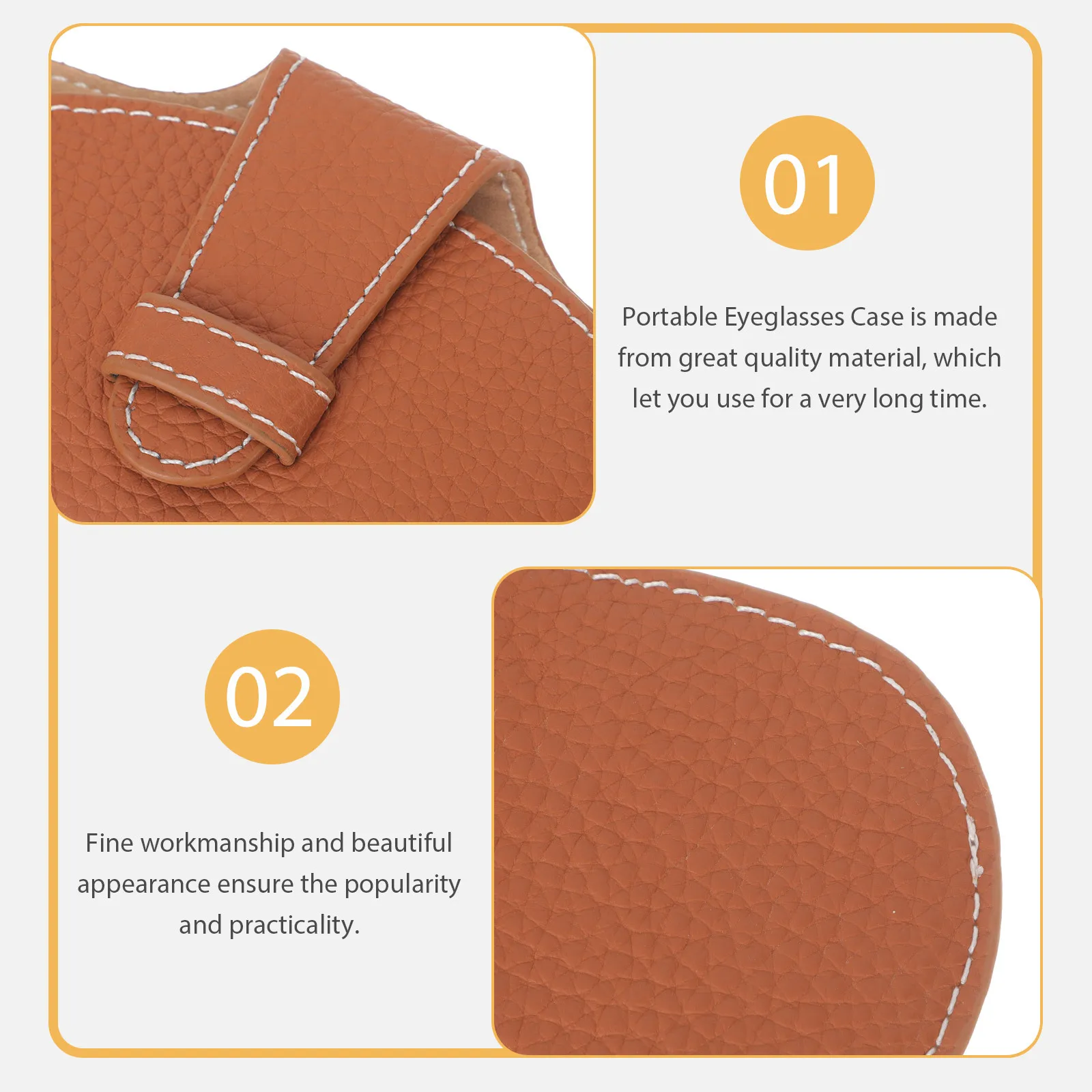 حافظة نظارات محمولة، حافظة نظارات ممتازة مضادة للخدش ومضادة للصدمات، نظارات خفيفة الوزن ومريحة