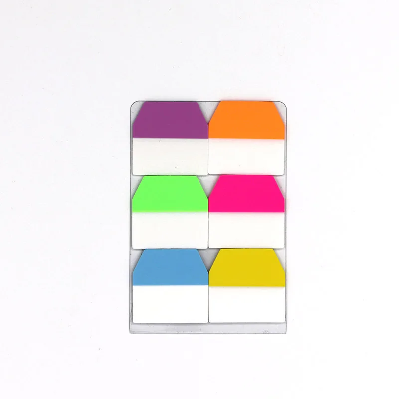

3Sets Colored Sticky Tabs Writable Index Page Markers Adhesive Repositionable Divider Tabs for Notebooks Binder Files