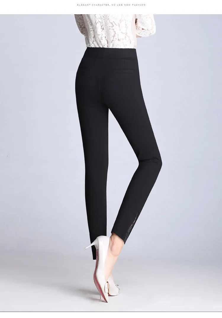 2024 New Winter Women Casual Cotton Long Pants Fashion Ladies High Quality Pants